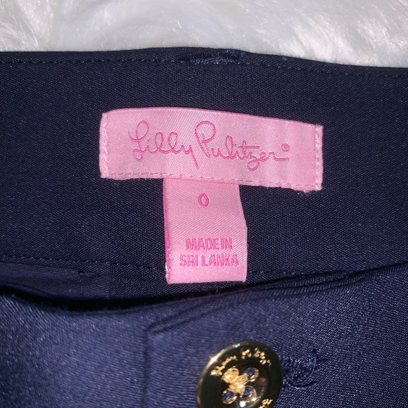Navy Lily Pulitzer Shorts - Picture 4 of 7
